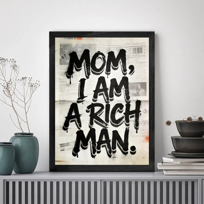 Papier peint en bois massif de qualité supérieure avec impression encadrée de journal noir et blanc, décoration murale élégante pour décors intérieurs contemporains