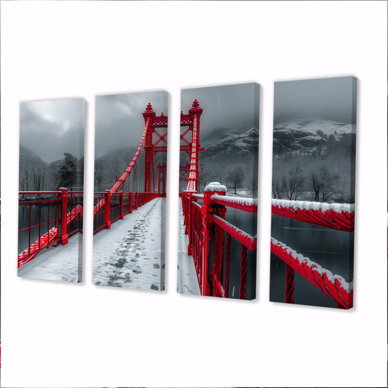 Gamez - ensemble d'art mural Bridges, H 32 po x l 64 po