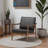 Drogin Faux Leather Armchair
