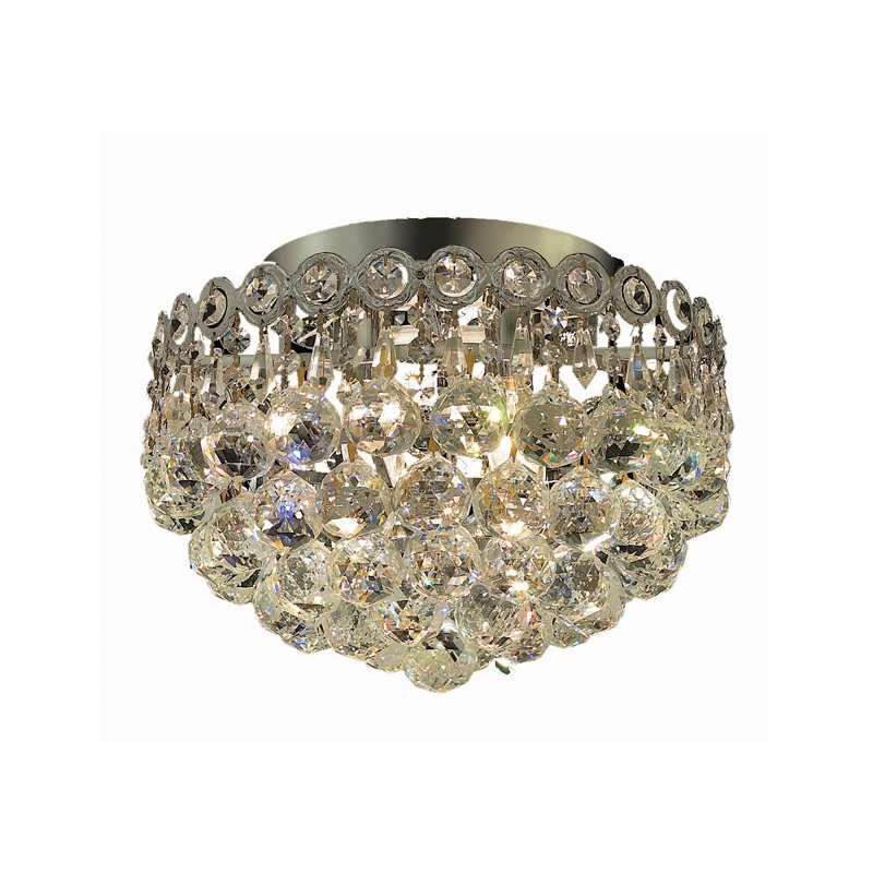 Lustre à niveaux unique / remarquable Zoila, Chrome, 3 Lights