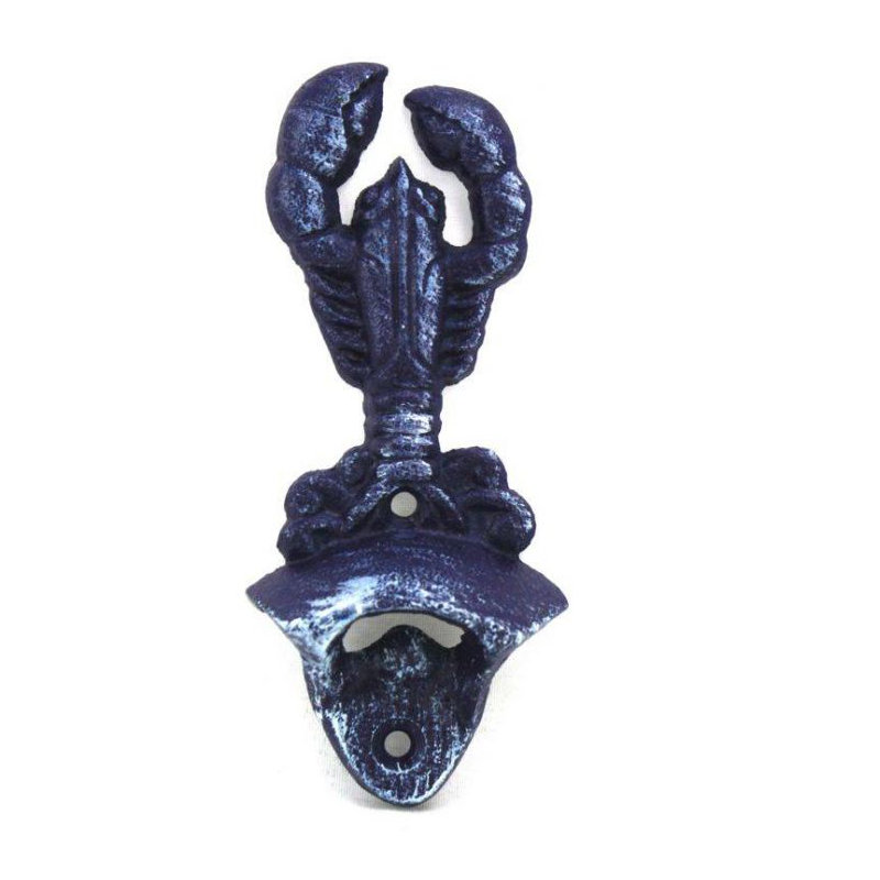Bottle Opener, Rustic Dark Blue