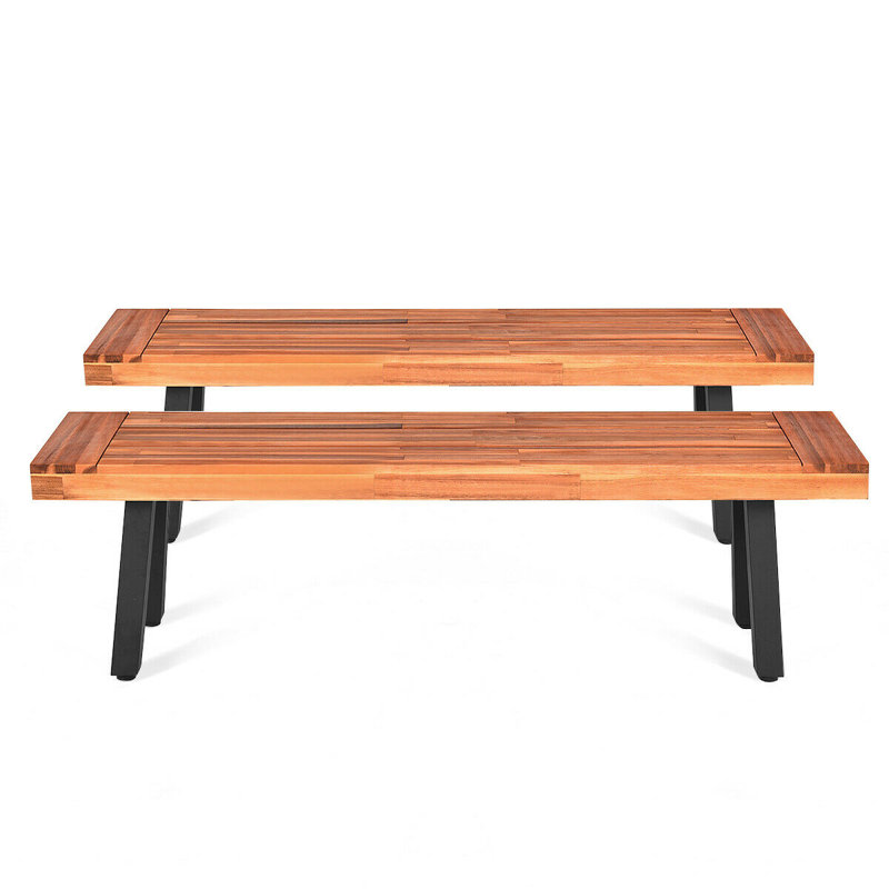 Banc de pique-nique d'extérieur Castoria
