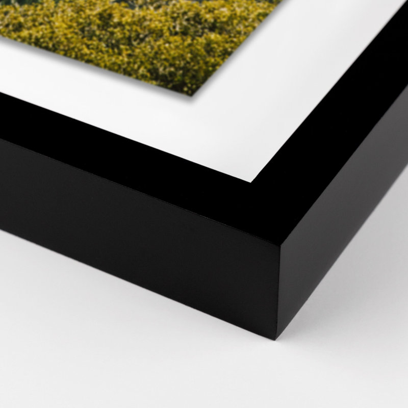 Above the Clouds by Wesley and Emma Teague, 24" H x 18" W x 1.5" D, Black