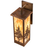 Rustic Lodge 1 - Light Flush Mounted Sconce