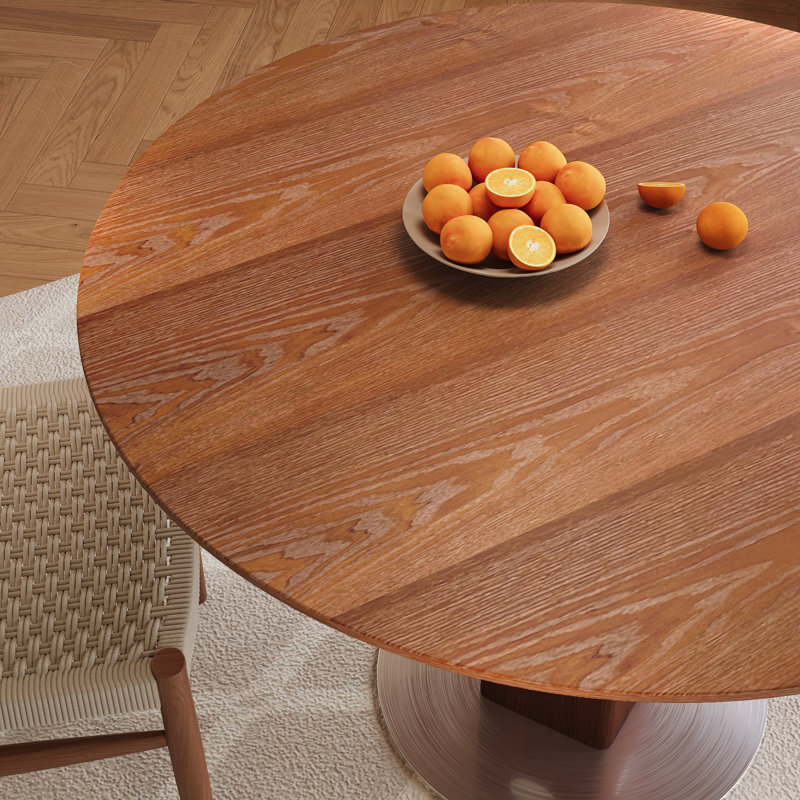 Table de salle à manger Farmhouse, H 29,84 po x L 39,37 po x l 39,37 po, Noir