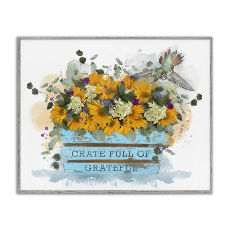 Caisse pleine d'art de giclée encadrée par Matthew Piotrowicz, Estampe numérique Farmhouse, H 11 po x l 14 po