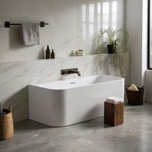 1700mm x 750mm Freestanding Acrylic Bathtub