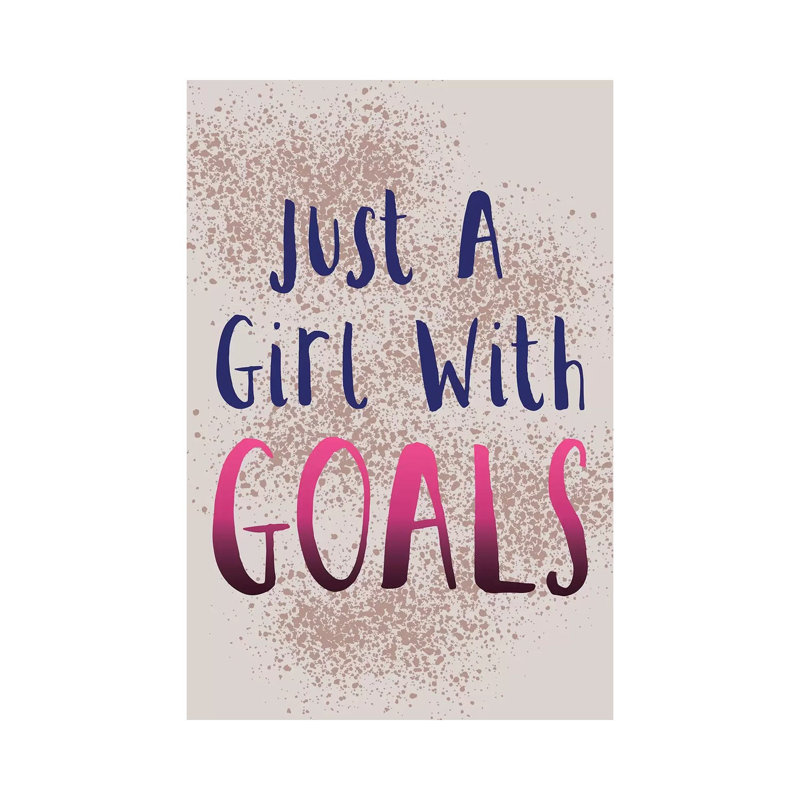 Everyday Girl Boss V by Lisa Whitebutton - Wrapped Canvas Gallery-Wrapped Canvas Giclée, 152.5 cm H x 101.5 cm W