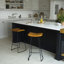 Seburn Counter Stool with Metal Frame-484690391