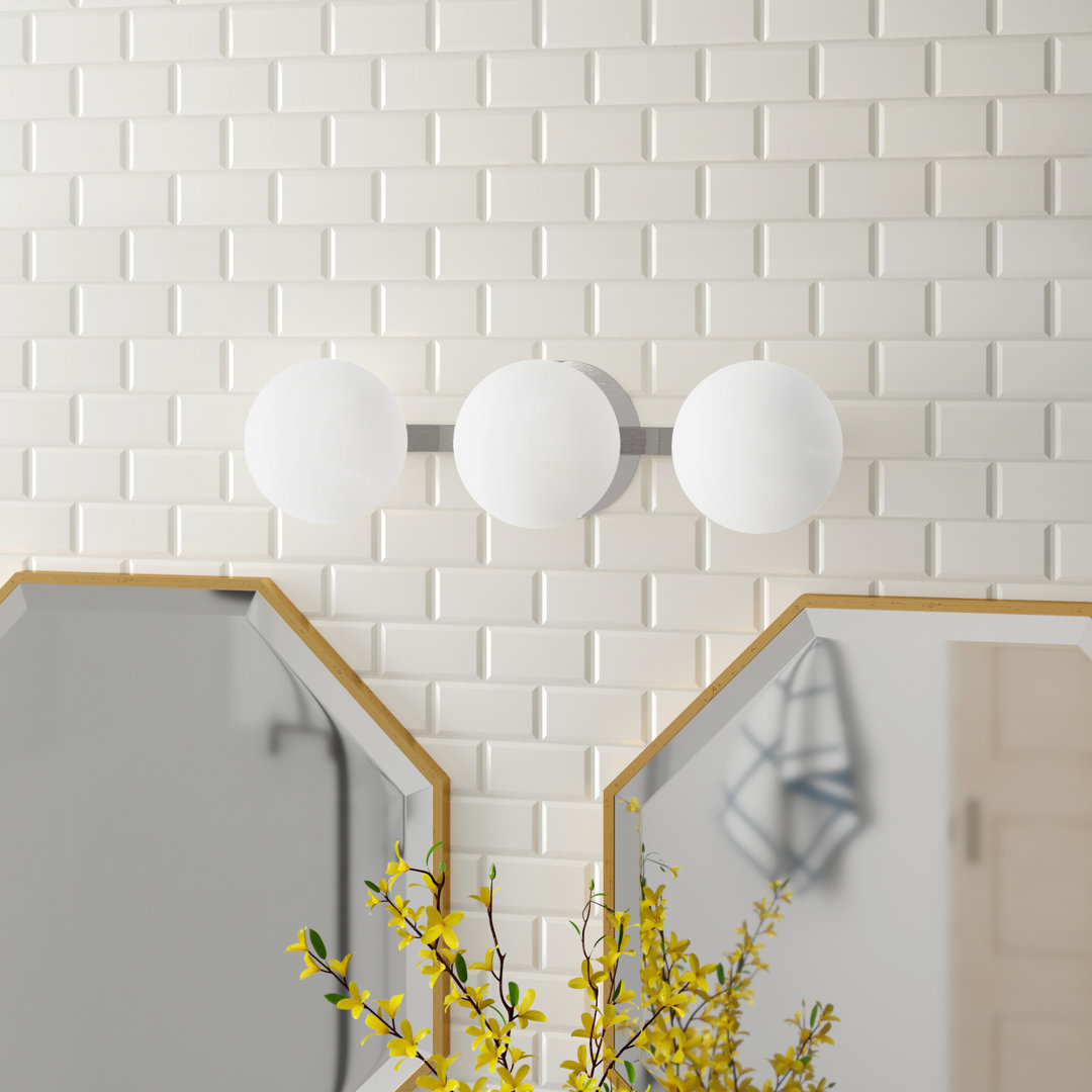 Reidsville 3-Light Dimmable Vanity Light Willa Arlo™ Interiors 