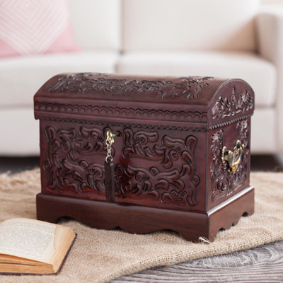 Uthyr Wood Jewellery Box + Locking