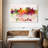 Atlanta Skyline Colors Canvas Print-92497302