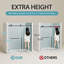 Frameless Single Sliding Shower Door