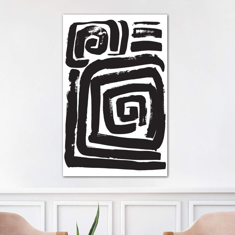 Clockwork by Honeymoon Hotel - Wrapped Canvas Painting, 101.6 cm H x 66.04 cm W x 3.175 cm D