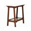 Table d'appoint avec tablette de rangement