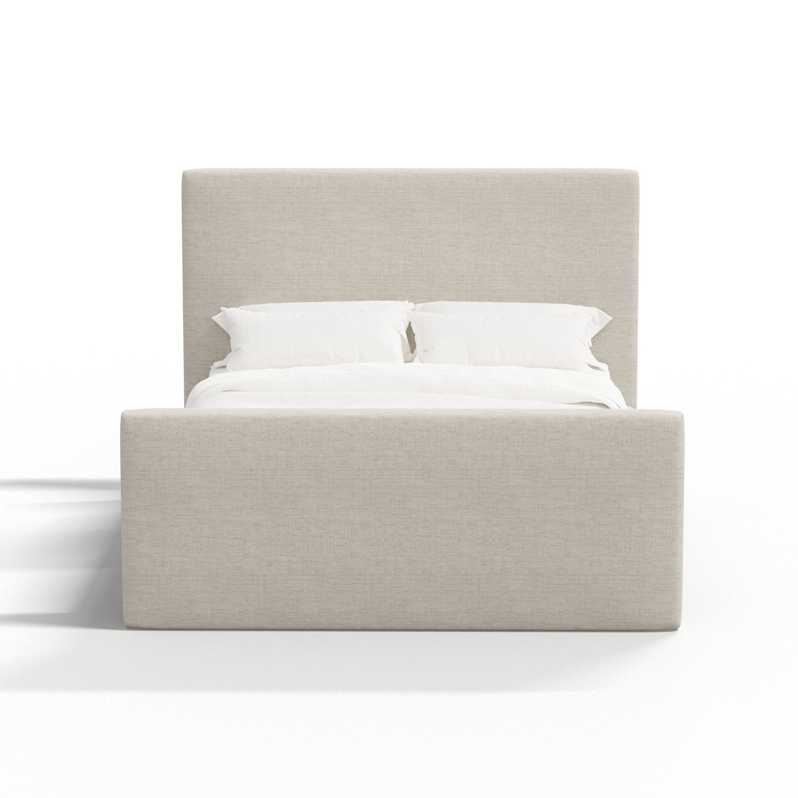 Queen, Relaxed Zinc Linen