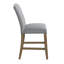Hallowell 6 - Person Marble Top Four Leg Dining Set