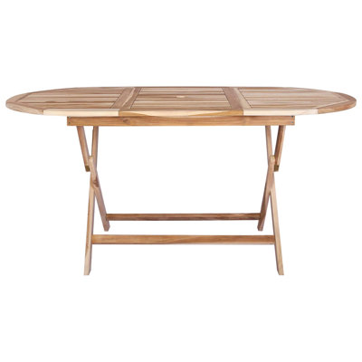 Rectangle Teak Solid Wood Outdoor Dining Table