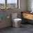 TOTO® Aquia® IV Two-Piece Elongated Dual Flush 1.28 and 0.9 GPF Toilet with CEFIONTECT, Cotton White