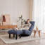 Fauteuil de lit réglable et simple, fauteuil de balcon inclinable japonais Tatami pour une détente et un confort ultimes