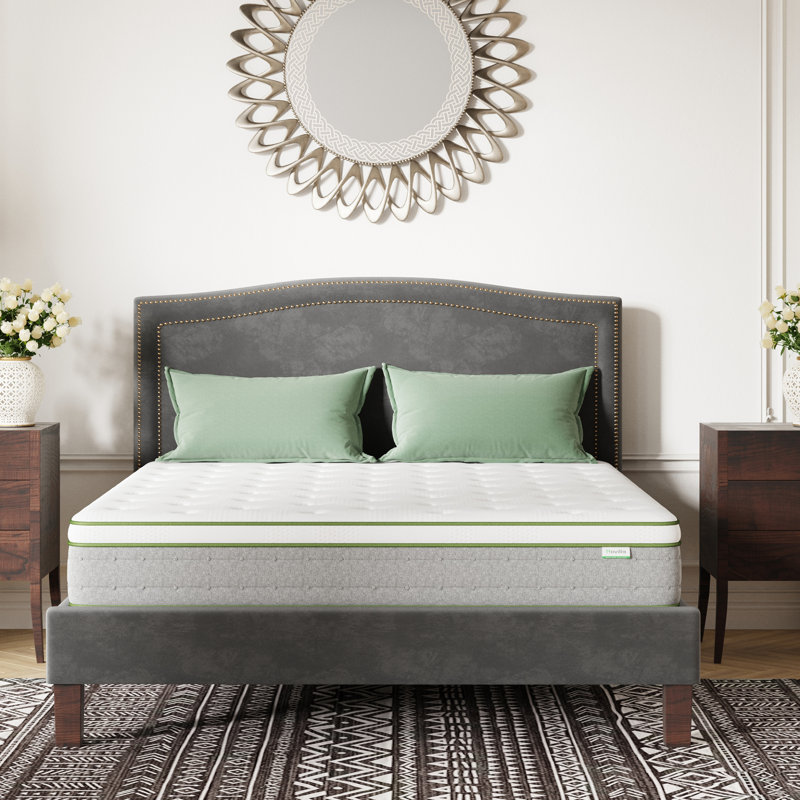 Alwyn Home Saukville 10'' Medium Hybrid Mattress, California King