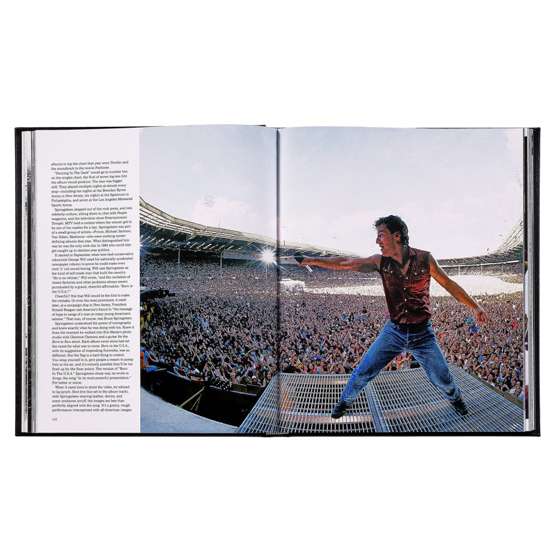 Springsteen: Album by Album Leather Bound Special Edition Coffee Table Book