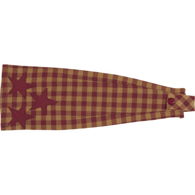 Navy Star Cotton Checkered Tea Towel Kitchen Towel