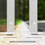 Pergola d'extérieur, auvent rétractable avec fixation magnétique