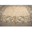 Tapis tissé à plat Vintage Aubusson, treillis gris 9 pi 0 po x 12 pi 0 po