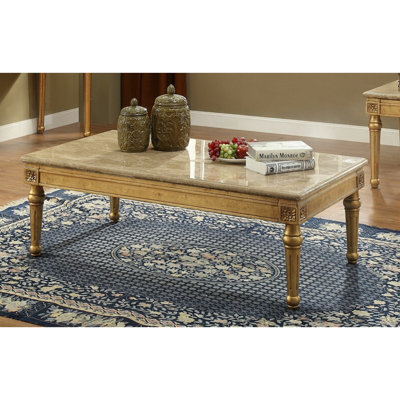 Marble Top Coffee Table