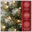 Sapin de Noël floqué et illuminé-88089313