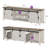 Allyssa 4 Piece Farmhouse Coffee Table Set