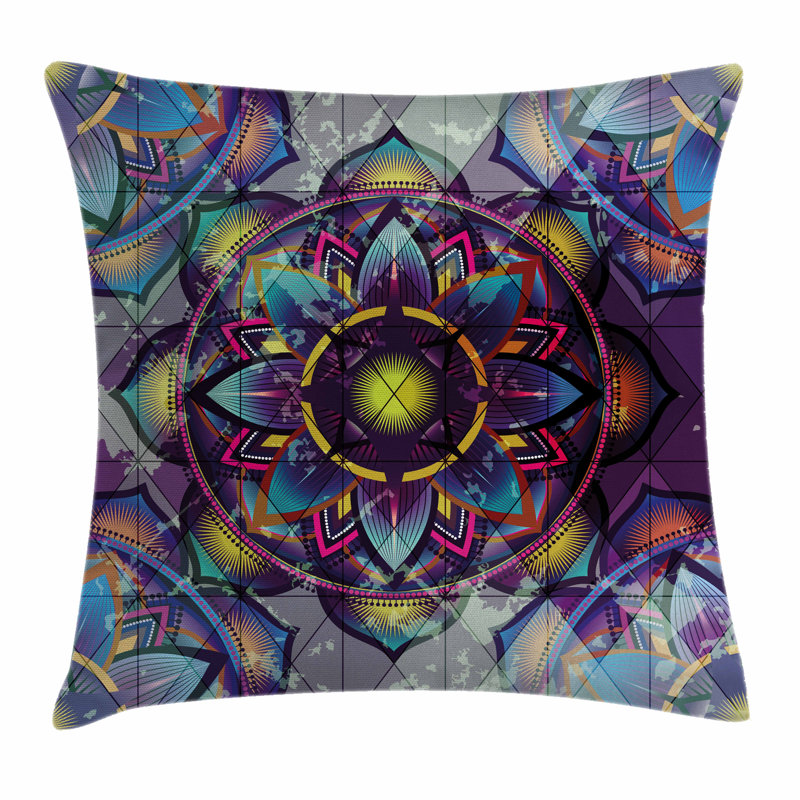 Leaf Outdoor Reversible Throw Pillow, 16" x 16"