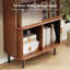 71" Tall Bookshelf With Storage Cabinet-179246604