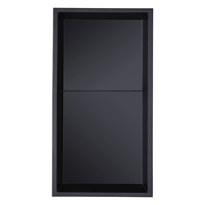 Stainless Steel Chrome Rectangular Recessed Shower Niche Inner Size 18 Gauge