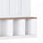 Farmhouse Hall Tree with 4 Hidden Hooks, Versatile Seating Bench, and 8-Door Shoe Cabinet for Entryway Organization