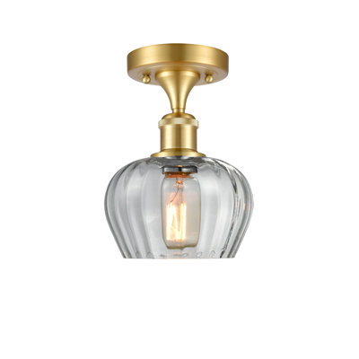 Patrina Glass Semi Flush Mount
