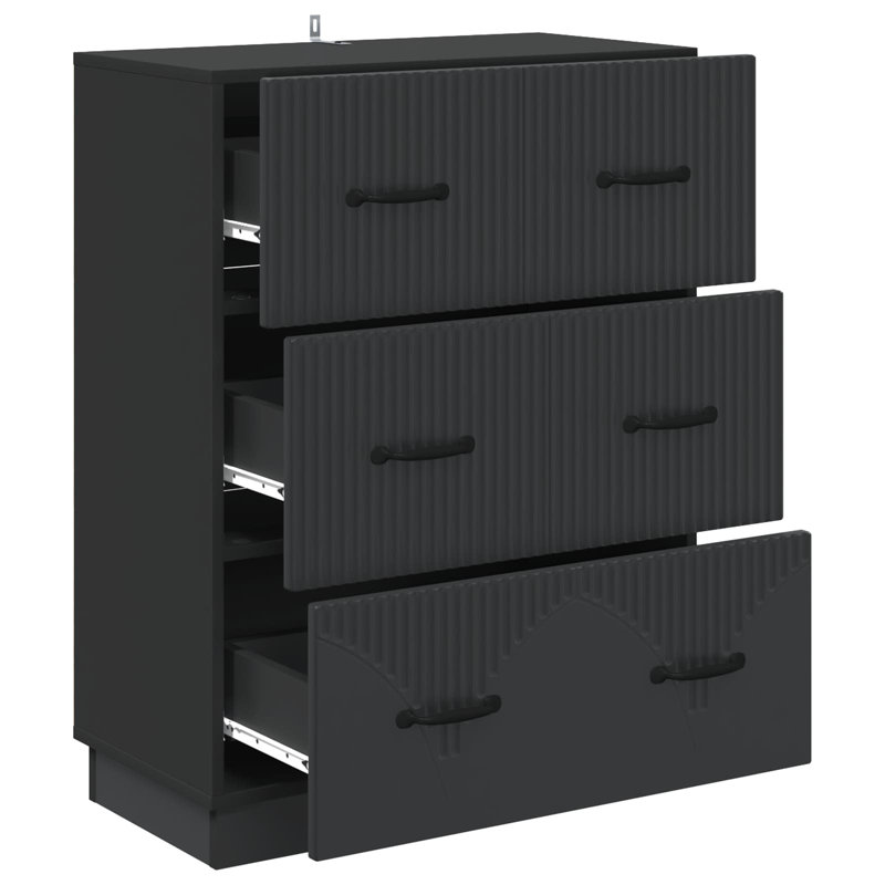 Rectangle Accent Chest, Black