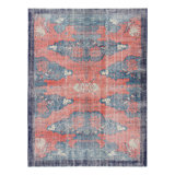 One-of-a-Kind 7'2"X9'7" Hand Knotted Area Rug