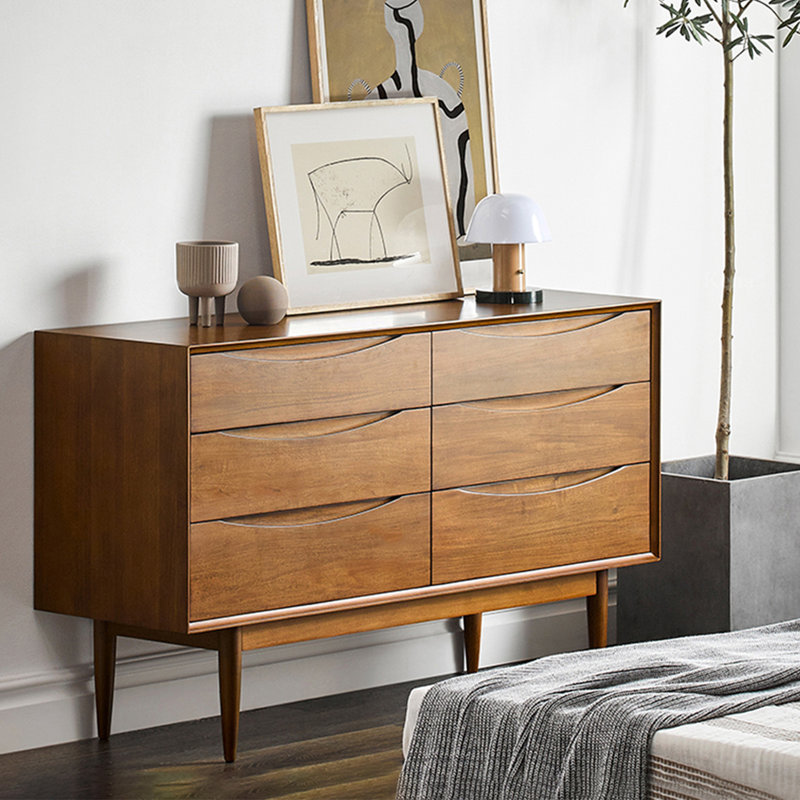 Scandinavian-Style Oak Accent Chest