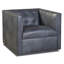 Laslow Leather Tufted Armchair-713203166