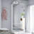 White Mirror Wardrobe With 2 Drawers