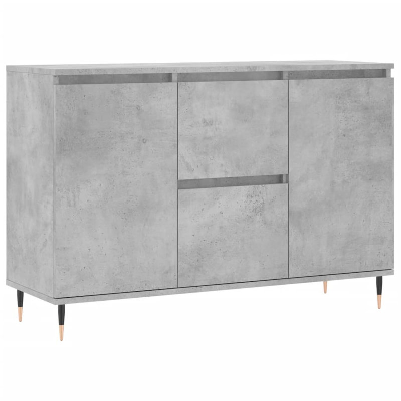 Mariolino 104cm Sideboard, Concrete Grey