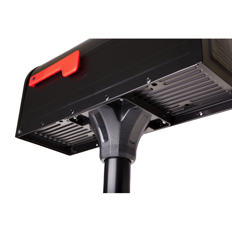 MB1 Post Mounted Mailbox, Black
