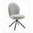 Gray Boucle Side Chair With Swivel