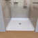 38'' W X 38'' D Acrylic Alcove White Shower Pan Single Threshold ADA Bathroom Shower Base Center Drain Shower Tray with Non-slip Design