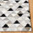 Brentnal Flat Weave Hair On Leather Geometric Rug-287266384