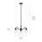 Aivian 3 - Light Geometric Chandelier-838934044-806726758