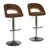 Dark Brown/White Washed Seat/Chrome Frame sélectionné