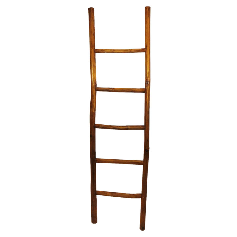 MGP 60" H Teak log ladder (Teak)